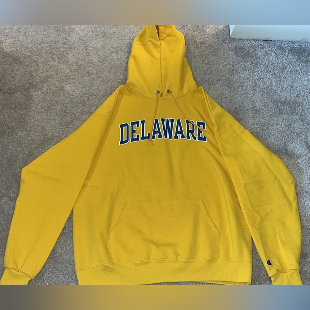 University of Delaware Champion Pullover Hoodie - Size LARGE